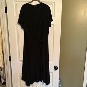 Perceptions Black Asymmetrical Dress